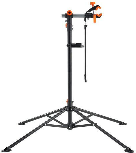 Suport pentru bicicletă, rotativ, max 37 kg, înălțime reglabilă 1080-1900 mm, tavă magnetică, oțel