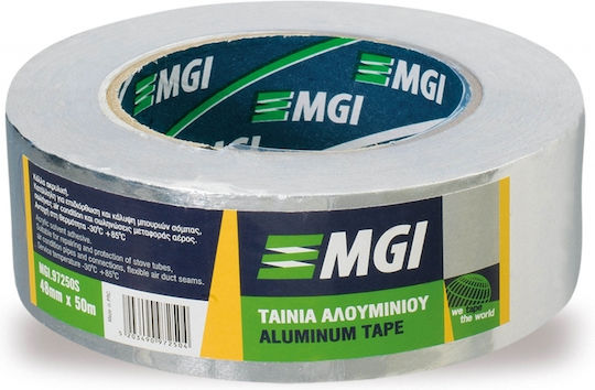 Aluminiumrohrband 48mm x 50m Silber 97250s Mgi