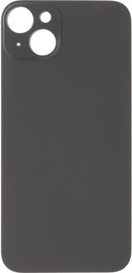 Capac Spate de Înlocuire cu Orificiu Mare pentru iPhone 15 Plus – Negru