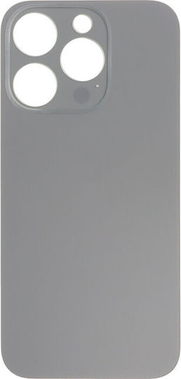 Replacement Back Cover Big Hole Back Cover iPhone 15 Pro Black Titanium