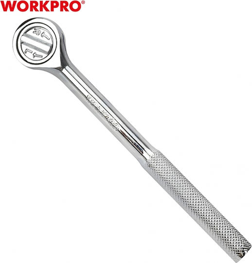 WorkPro Ratschen 43 Zähne mit Vierkant 1/4"