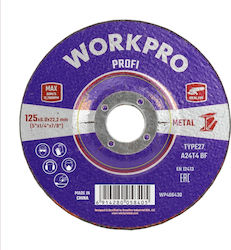 WorkPro Δίσκος Λείανσης Μετάλλου 115mm
