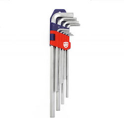 WorkPro Allen-Schlüssel-Set mit 9 Schlüsseln