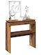 Wooden Console Table Coffee L80xW30xH102cm