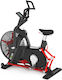 Luxury Fitness Seated Exercise Bike with Air Resistance and Wheels