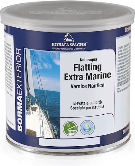 Borma Wachs Naturaqua Flatting Extra Marine Wasser Farblos Glanz 375ml