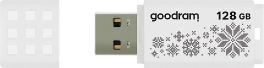 GoodRAM Ume2 128GB USB 2.0 Stick Weiß