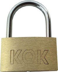 KoK Padlock with Key 25mm