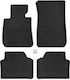 Rubber Mats Geyer & Hosaja BMW Series 3 E90 Sedan E91 Wagon 2004-2012 4 Pieces Black 826/4c