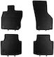Rubber Mats Geyer & Hosaja Volkswagen Passat B9 Sedan Estate After 2024 Skoda Superb After 2023 4 Pieces Black 907/4c