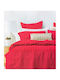 Ariete Sheet Sets Queen 240x270cm. Red Magenta/Fuchsia 4pcs