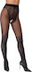 Cottelli Collection Δαντέλας Sexy Καλσόν Μαύρο