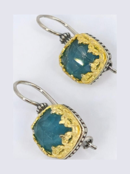 Earrings made of Silver Gold Plated Earrings made of Silver Gold Plated