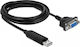 DeLock Cable Usb Μετατροπέας USB-A male σε Serial male 1τμχ