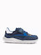 Kids Sneakers with Scratch Blue