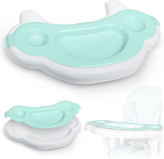 Ricokids Hochstuhl-Tablett in Türkis Farbe