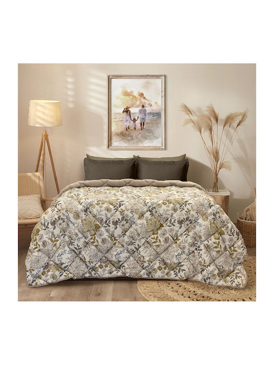 Lino Home Duvet Queen 220x240cm Amapola Multicolour 350 GSMGsm