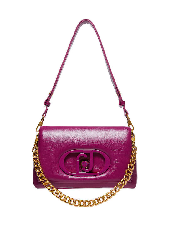 Damen-Schultertasche Fuchsia