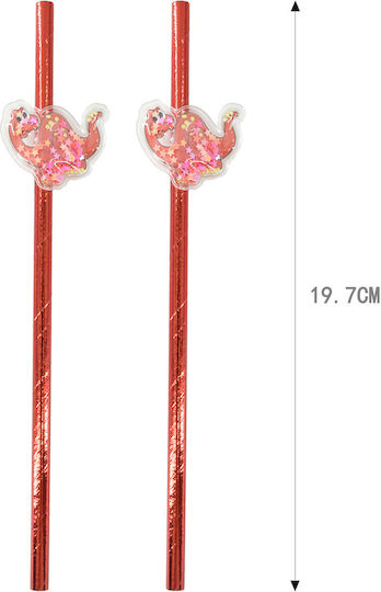 Papier-Party-Strohhalme 19,7 cm 4 Stk. 37106 Tpster