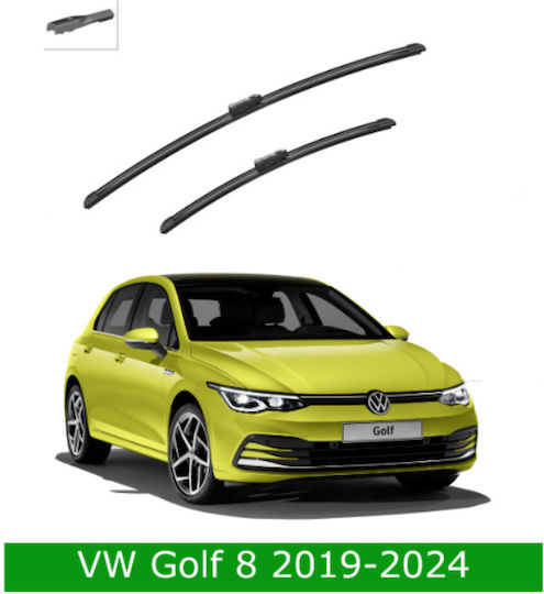 Front Wiper Blade Set Vw Golf 8 2019-2024 650mm 450mm Bosch Aerotwin 3398000073 26" & 18" 2 Pieces