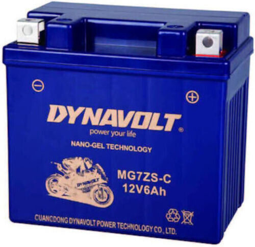 Dynavolt GEL Μπαταρία Μοτοσυκλέτας YTZ7-BS