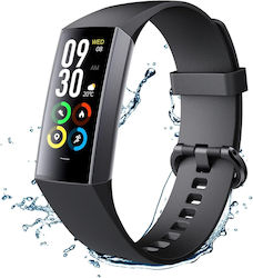 Fitness Bracelet 1.1 Inch Amoled Screen Vichematech Android Ios Full Touch Magnetic Charging Bluetooth Waterproof Ip67 Sms Call App Notifications Multiple Sports Modes Monitor