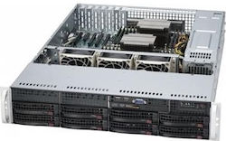 Supermicro Schwarz (CSE-825TQC-R802LPB)