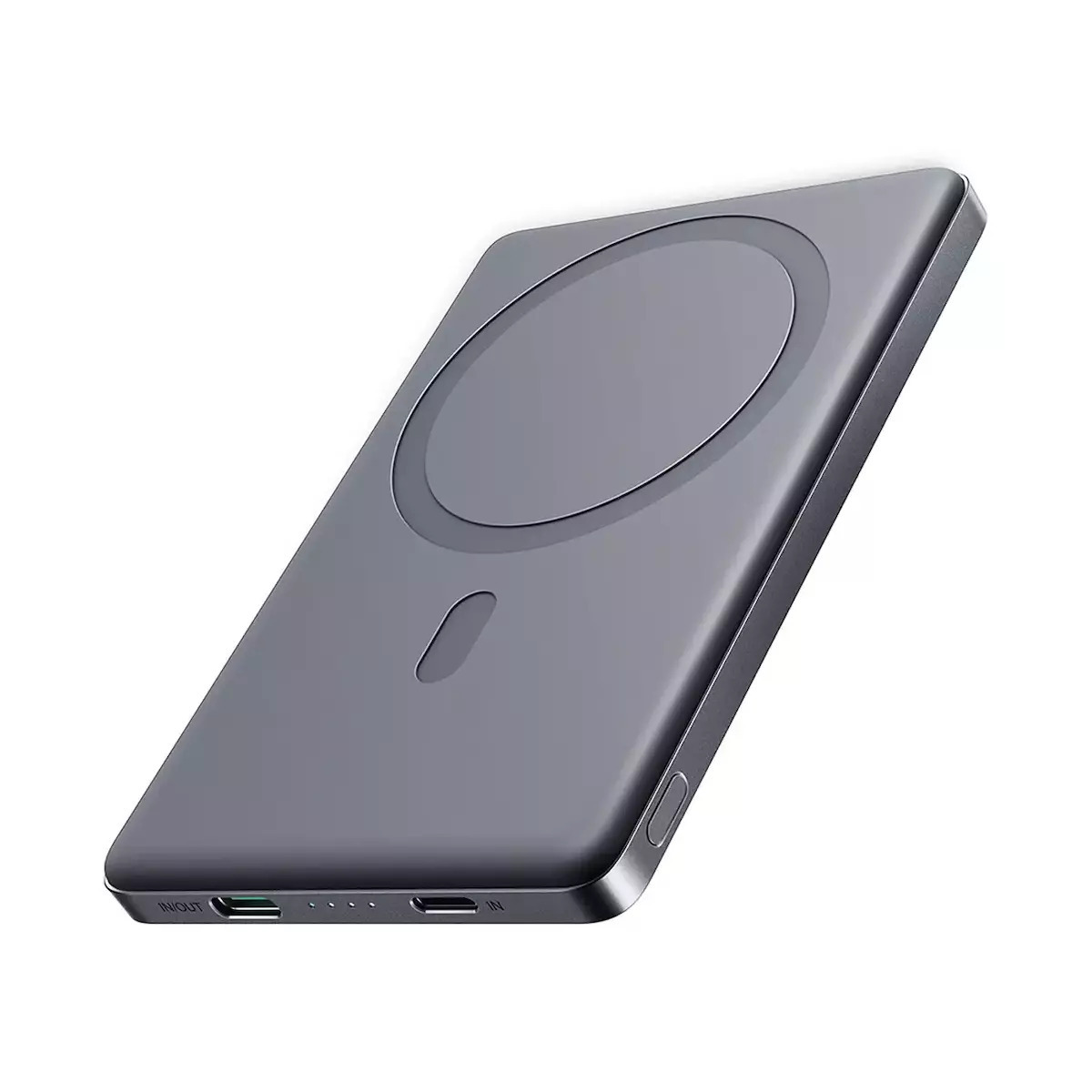 Joyroom magnetic powerbank JR-PBM08 20W 5000mAh slim (gray)