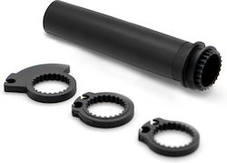 Barracuda Mânere motocicletă în culoarea Negru