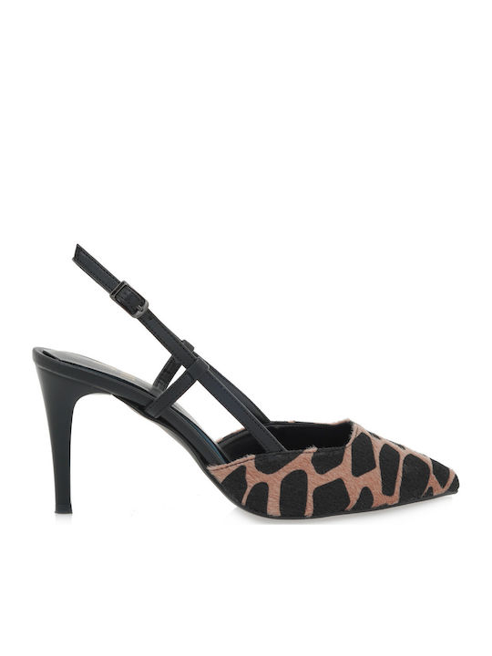 Pumps mit Hohem Absatz Beiges