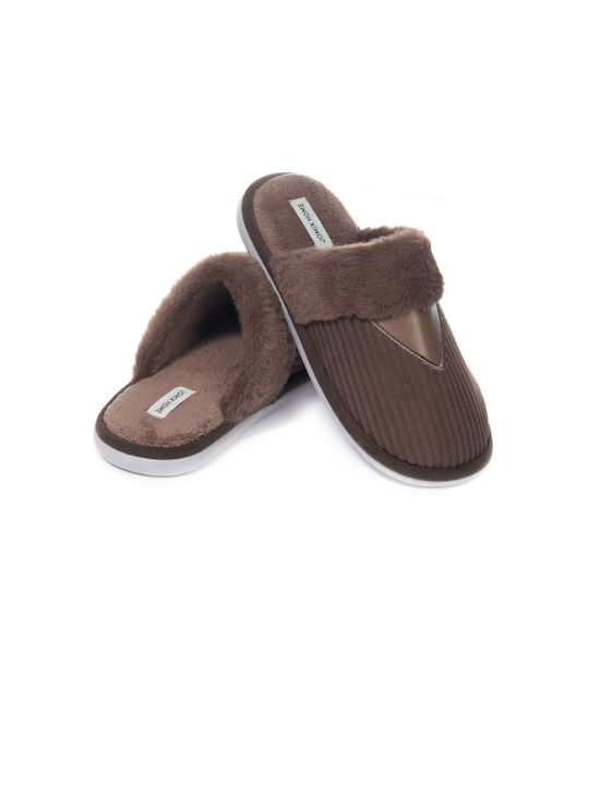 Jomix Men's Slipper Brown