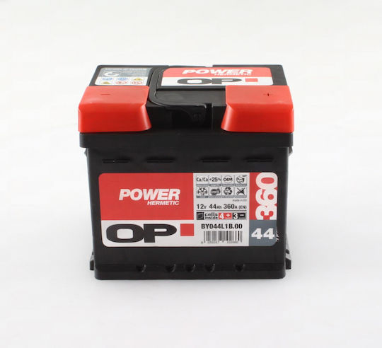 Акумулатор Op Power 12V 44Ah 360CCA 207x175x175 Dx