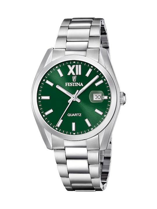 Festina Classic Мъжки часовници с механизъм на батерия с метална гривна Festina Classic Мъжки часовници с механизъм на батерия с метална гривна