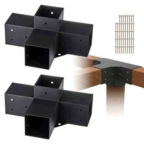 Vevor Βάση για Πέργκολα από Ατσάλι 10.1x10.1cm 2τμχ