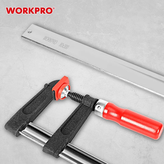 WorkPro WP232027 Klemme Typ "F" mit maximaler Öffnung von 300mm mm