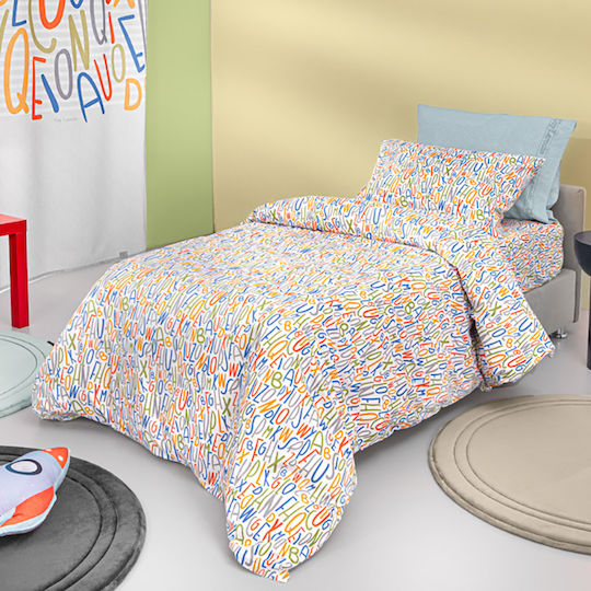 Guy Laroche Sheet Set Single Cotton Multi 160x250cm 3pcs