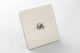 Silver Essence Metallic Switch Vichema 1 Gang 2 Way 10a Matte Silver