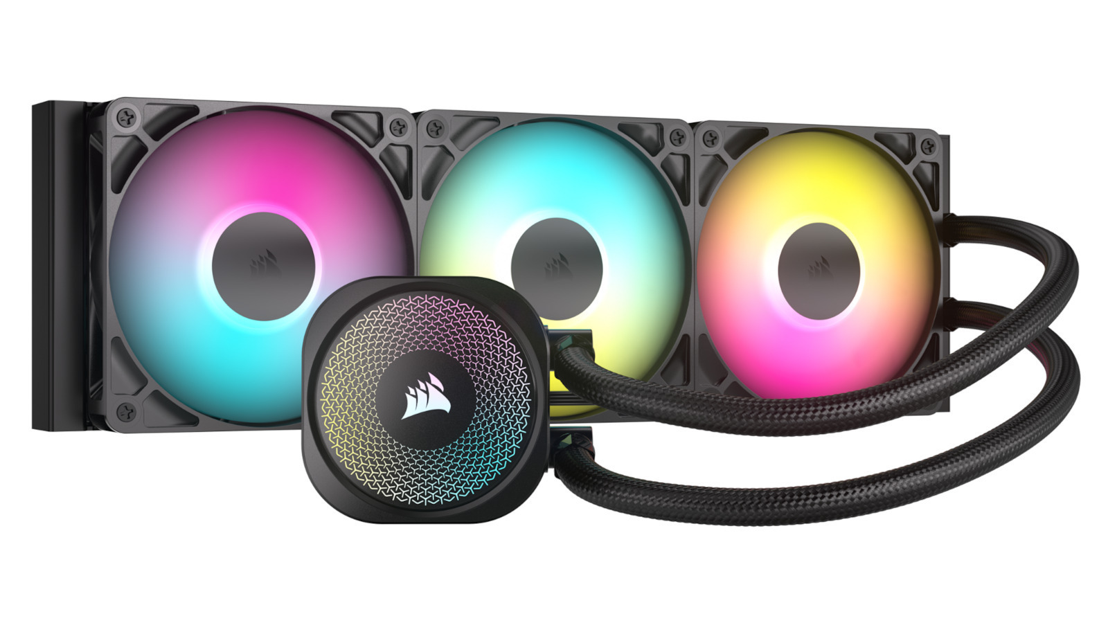 CorsairNautilus360RSΥδρόψυξηΕπεξεργαστήΤριπλούΑνεμιστήρα120mmγιαSocketAM4/AM5/1700μεARGBΦωτισμό