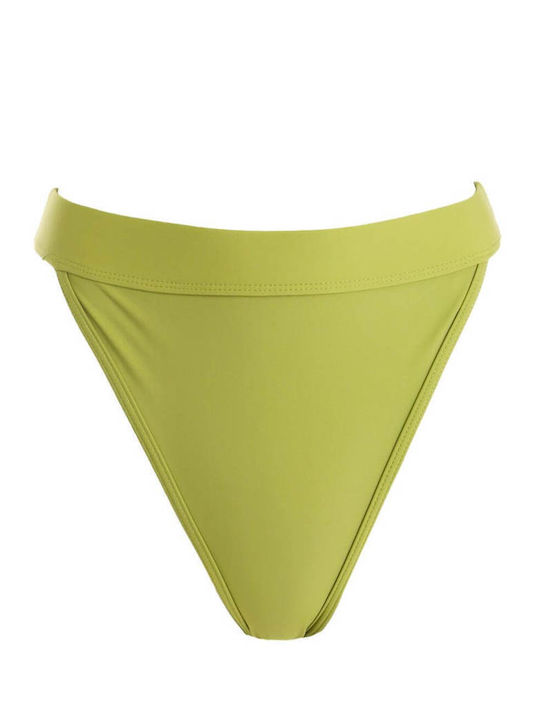 Luigi Gigi Bikini Slip Ψηλόμεσο Λαχανι