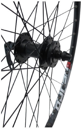 Elmo 29'' V-alu Neuro Disc Vorderrad Schwarz