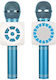 Kabelloses Karaoke-Mikrofon MC870 Blau