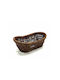 Καλαθι Ψωμιέρα από Rattan 24.5x15x9cm