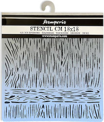 Stamperia Στένσιλ Σχεδίων Mix Media 18x18cm