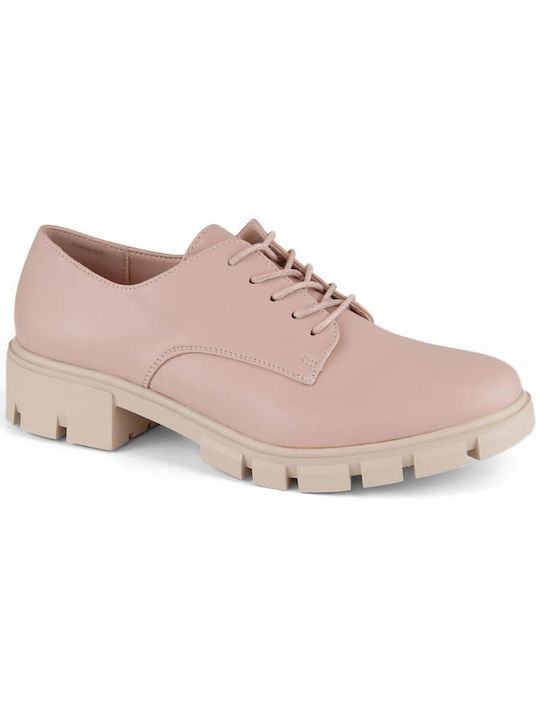 Γυναικεία Oxfords σε Ροζ Χρώμα