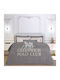 Greenwich Polo Club 3489 Fleece Decke Einzeln 160x220cm Grau