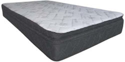 AegeanSleep Calmness Semi-double 110x190x22cm with Springs & Topper