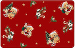 Placemat Plastic Christmas Bears 28.5x44cm