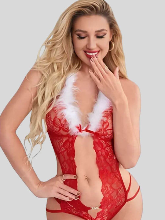 Siya Miting Sexy Bodysuit Rot