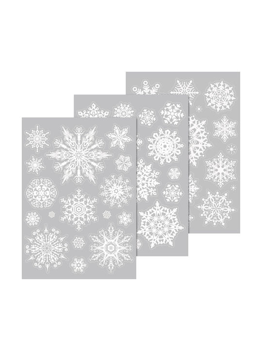 Αυτοκόλλητο Xmas White Set 3 Φυλλα Α4