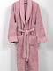 Viokarpet Bathrobe with Collar Lilac